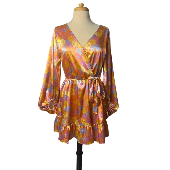 Peach Love Dresses & Skirts - (1027) Orange Peach Love Dress Short, Medium